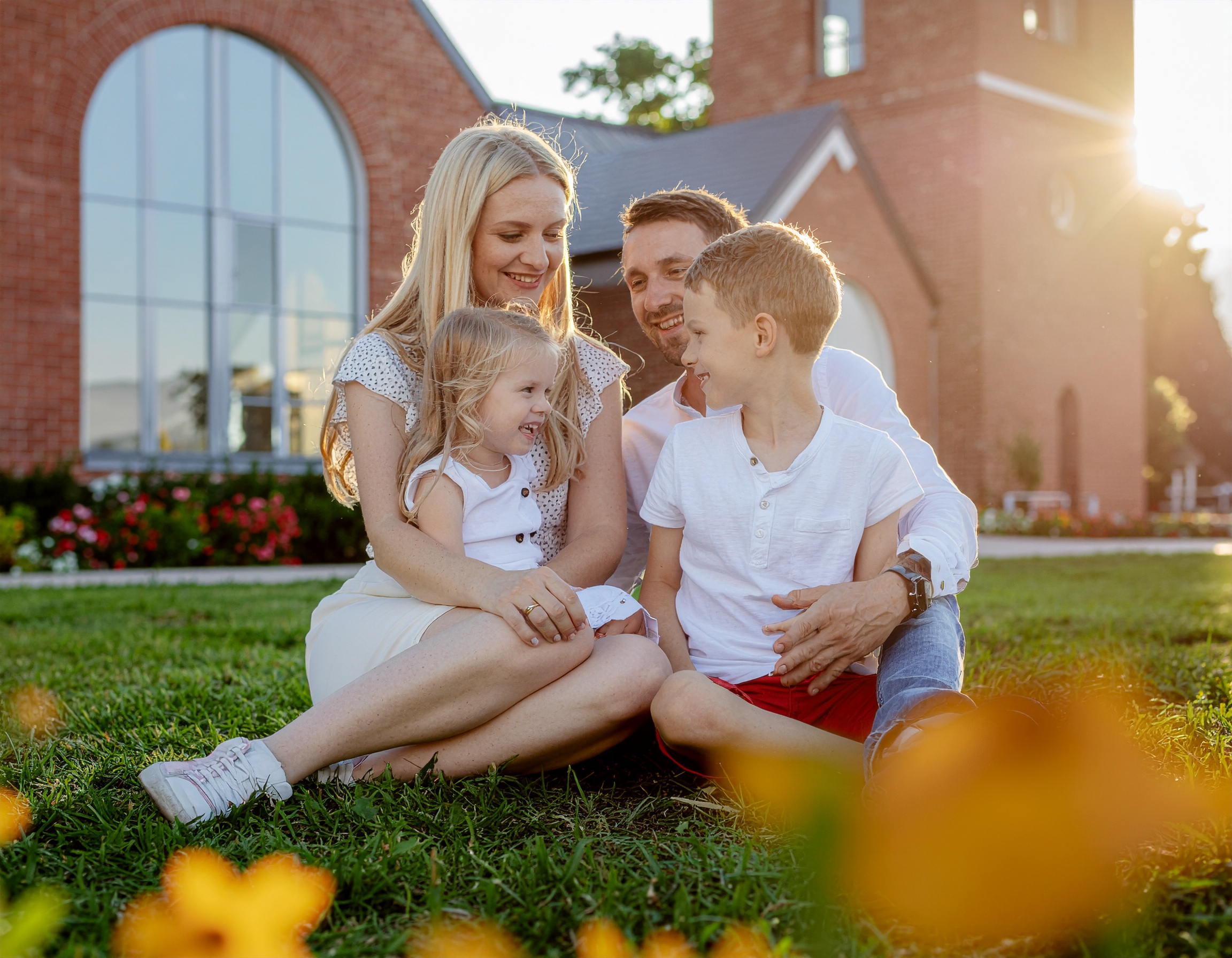 Katholische Kirche für junge Familien