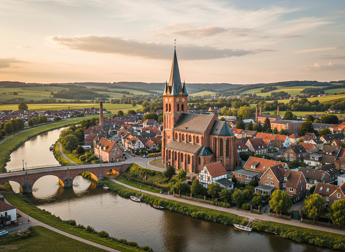 Kirche am Niederrhein