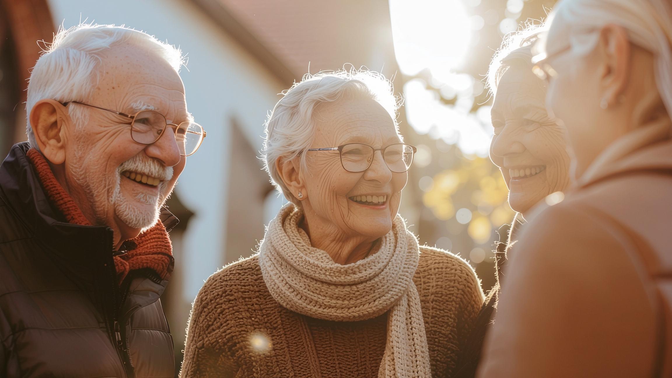 Seniorinnen und Senioren